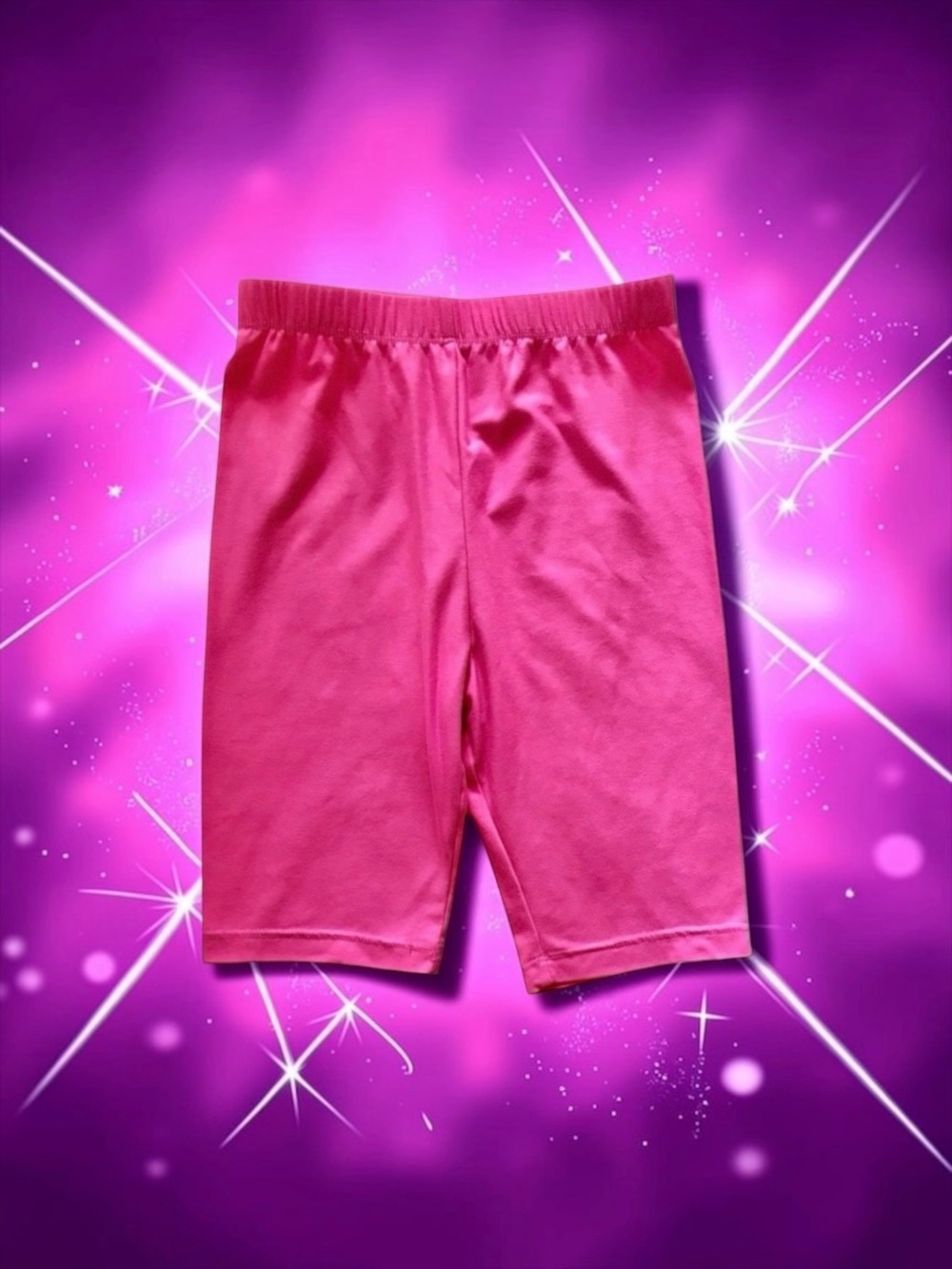 Extremely Me Hot Pink Bike Shorts Girls 6X EUC